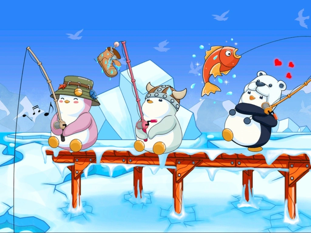 Pudgy Penguins空投狂欢88天，必须HOLD住🤌