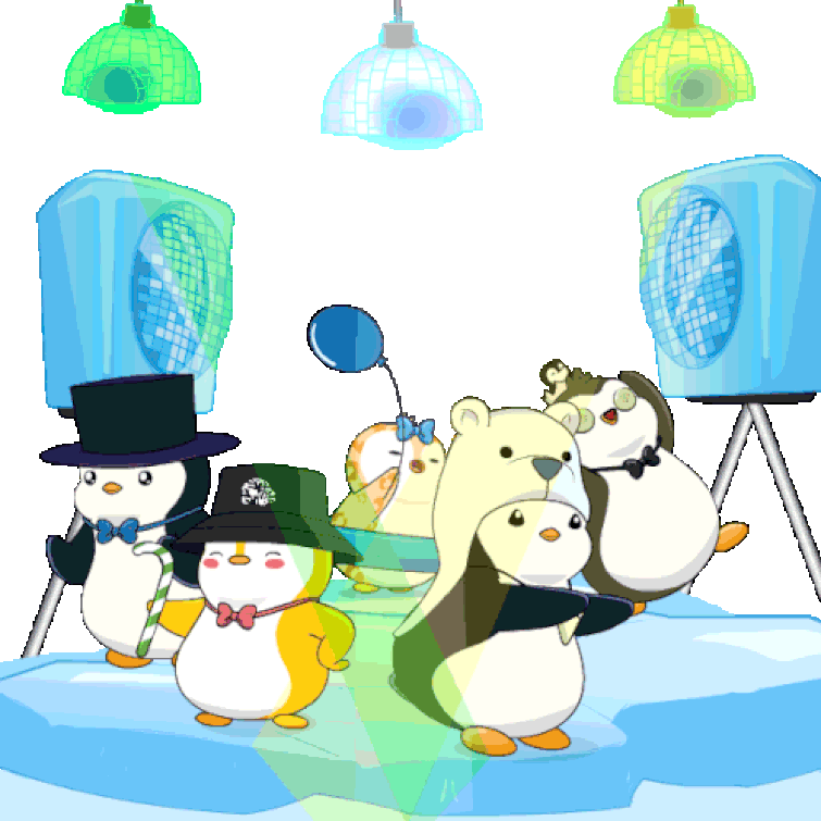 Pudgy Penguins空投狂欢88天，必须HOLD住🤌